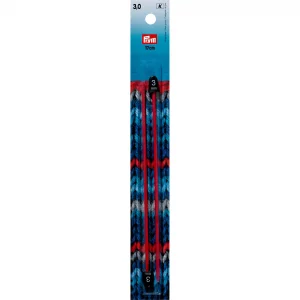 Aiguille à tricoté enfant 17CM PRYM Rouge